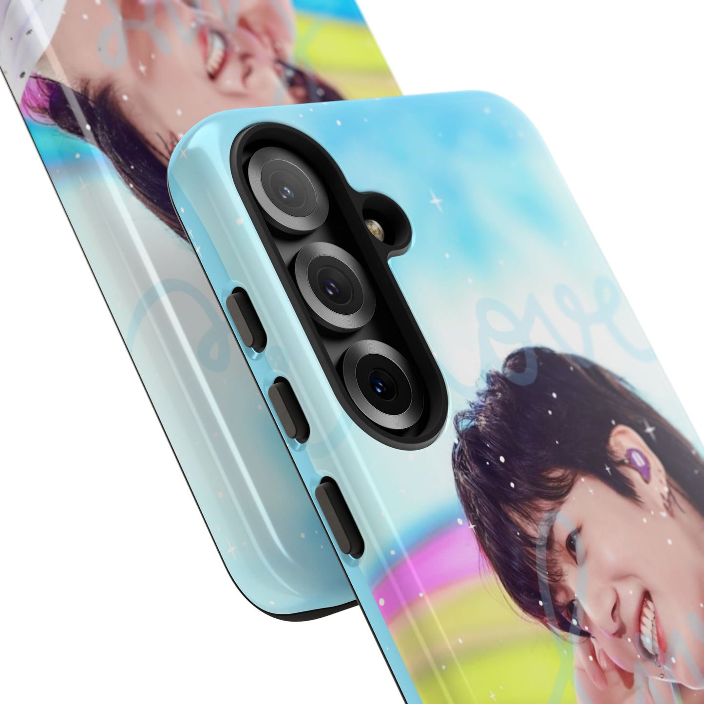 Jungkook Phone Case - Love Rainbow Kpop Design
