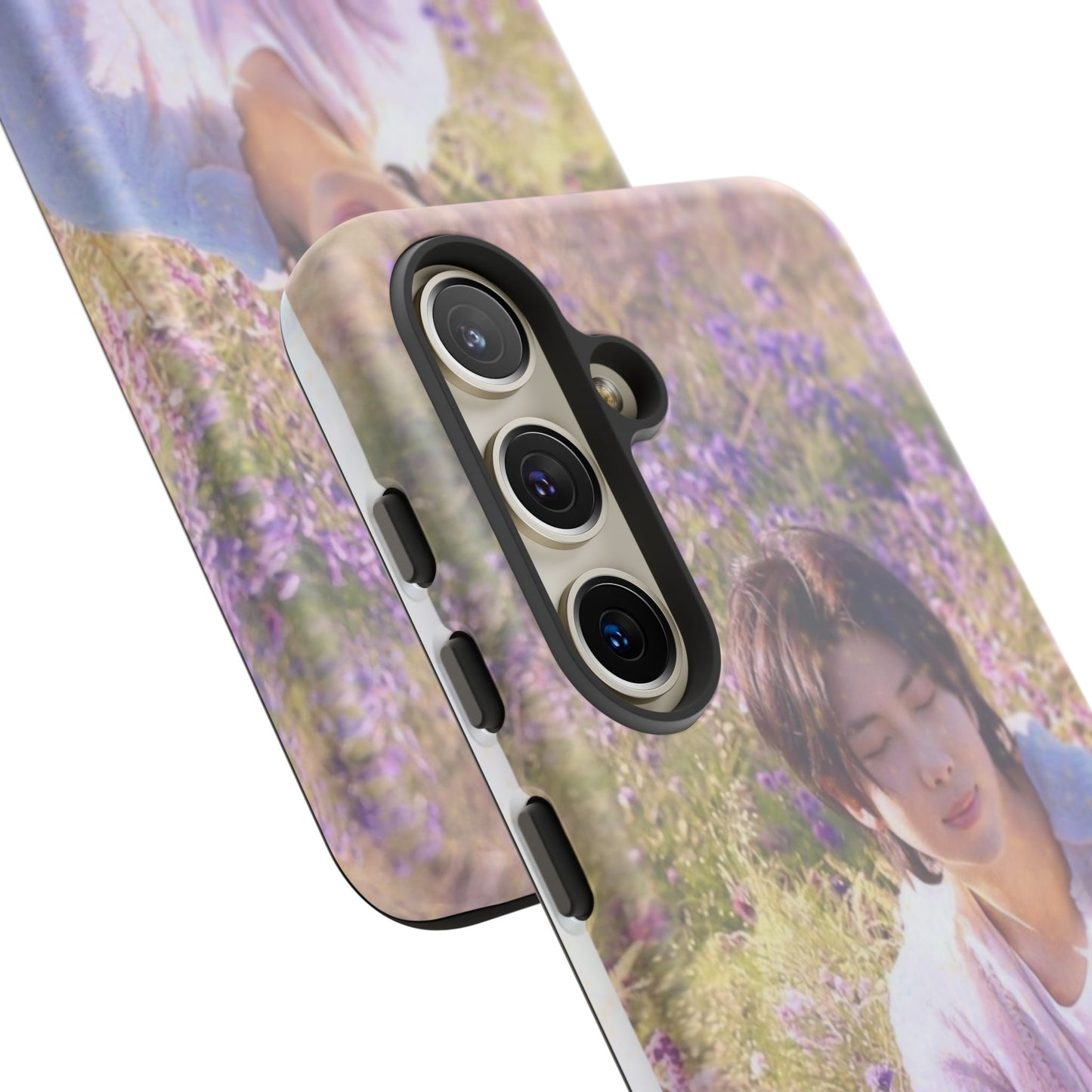 RM Floral Lavender Photo Phone Case