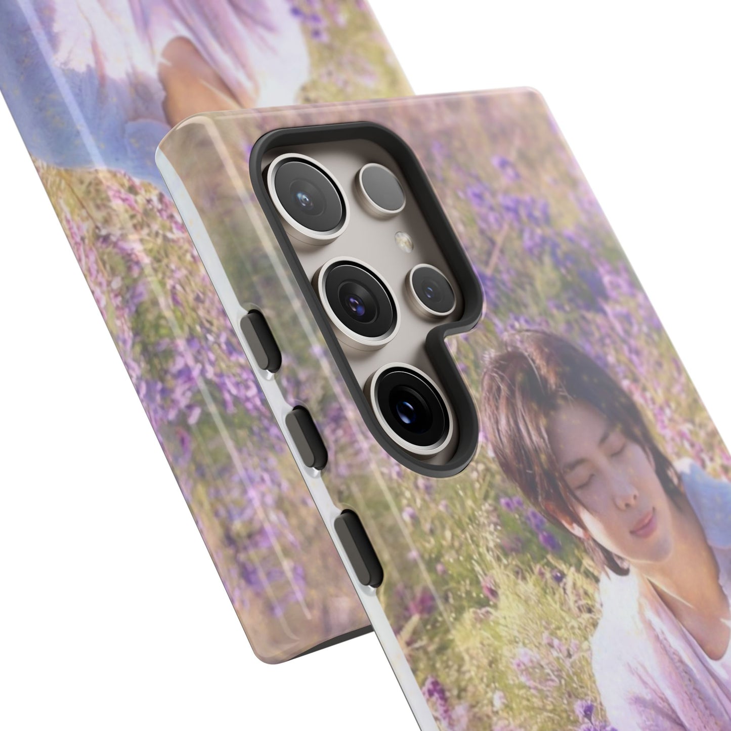 RM Floral Lavender Photo Phone Case