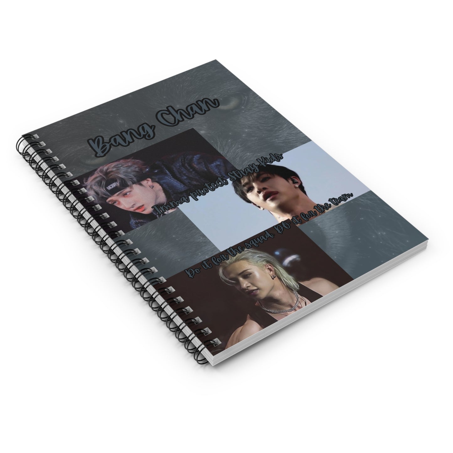 Bang Chan Spiral Notebook