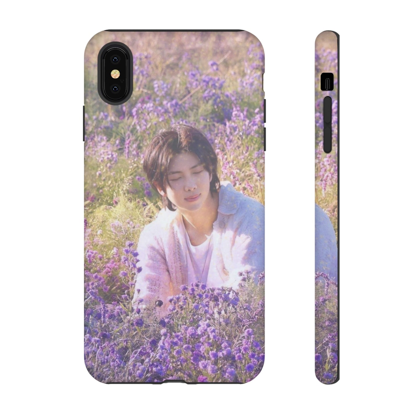 RM Floral Lavender Photo Phone Case