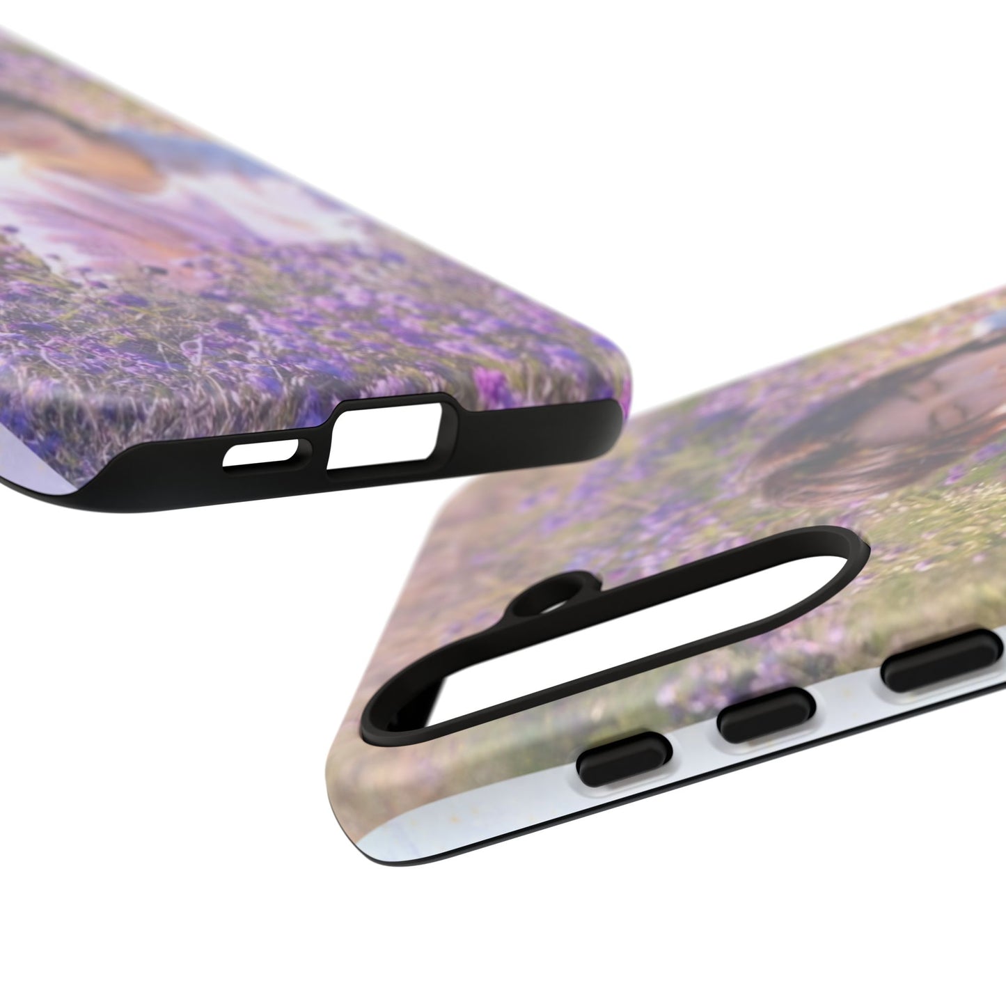 RM Floral Lavender Photo Phone Case