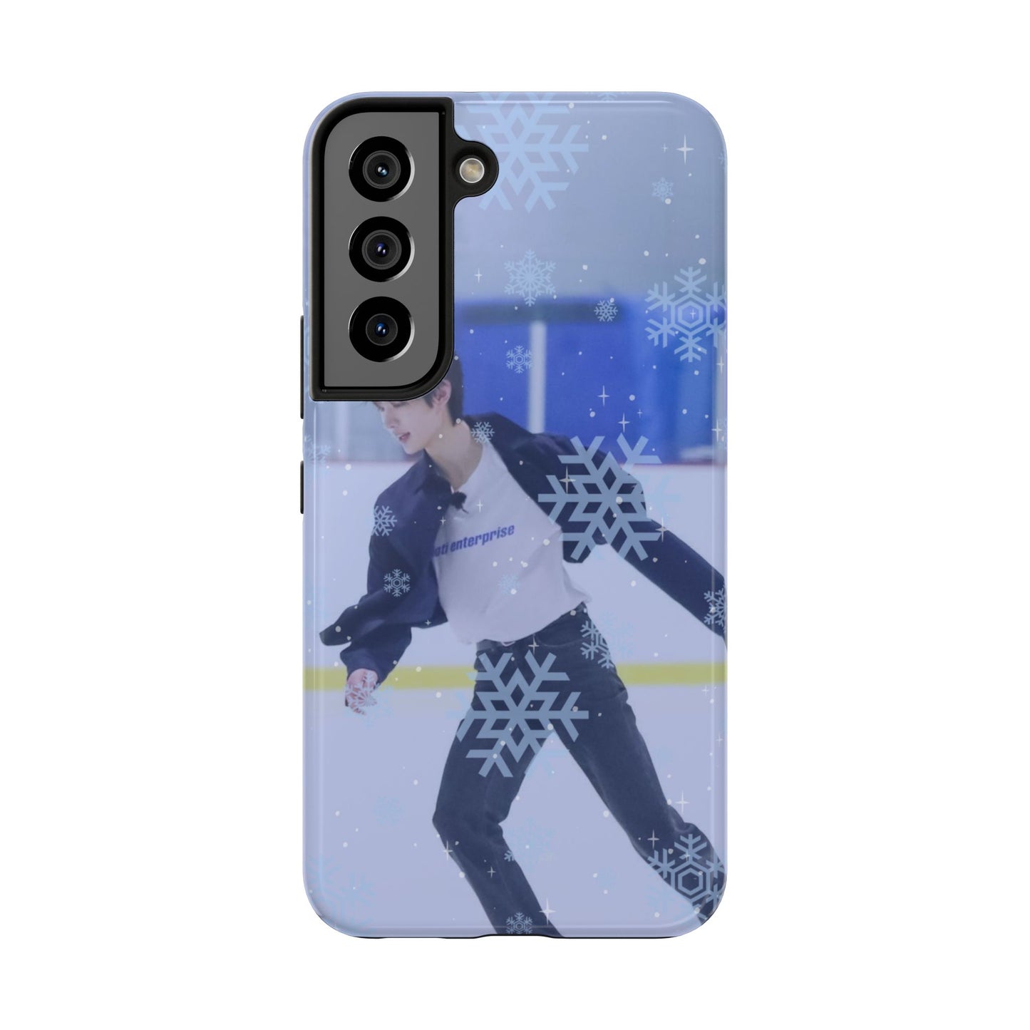 Ice Prince Tough Phone Case, Stylish Phone Protector, Winter Sports Accessory, Unique Gift for Skaters, Durable Phone Shell
