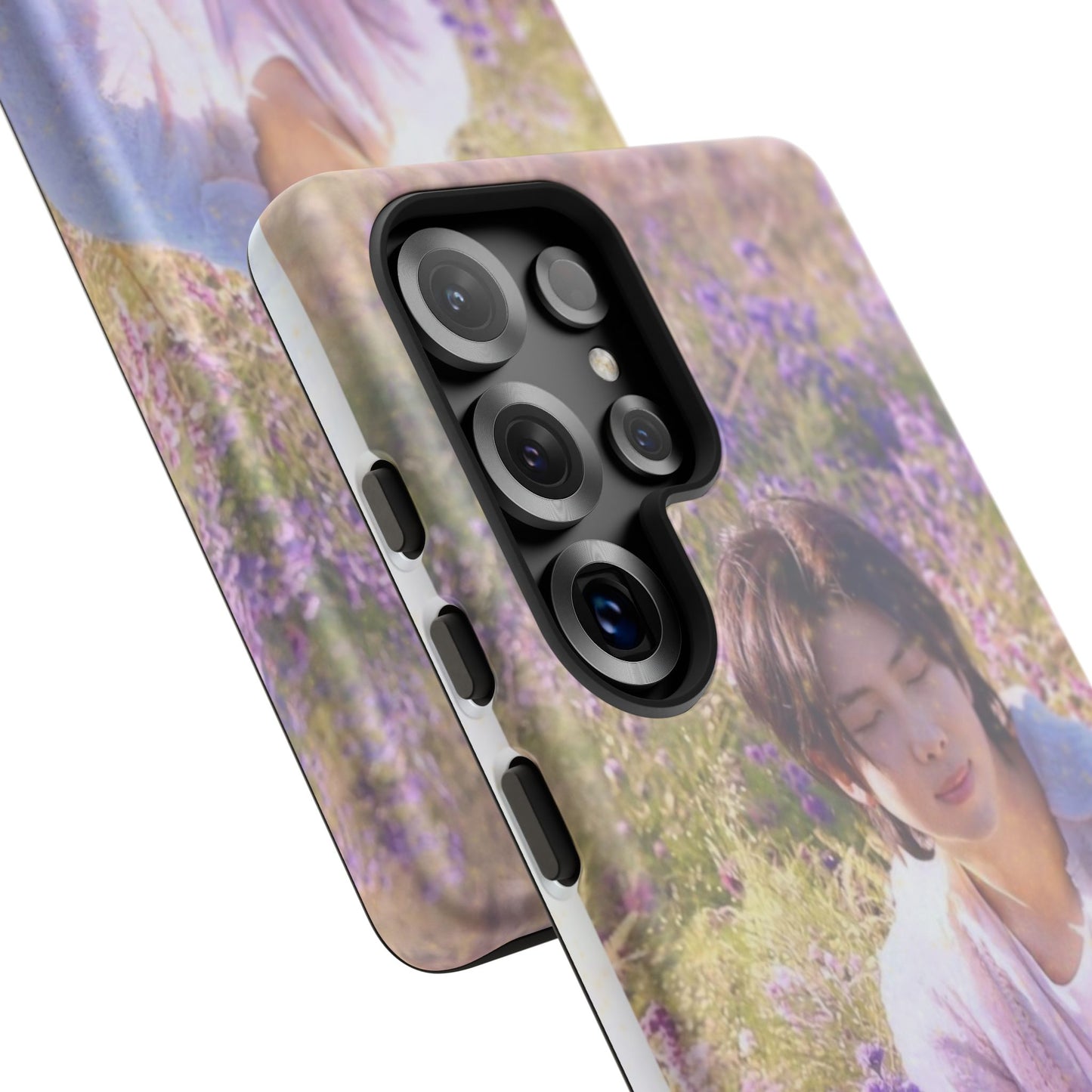 RM Floral Lavender Photo Phone Case