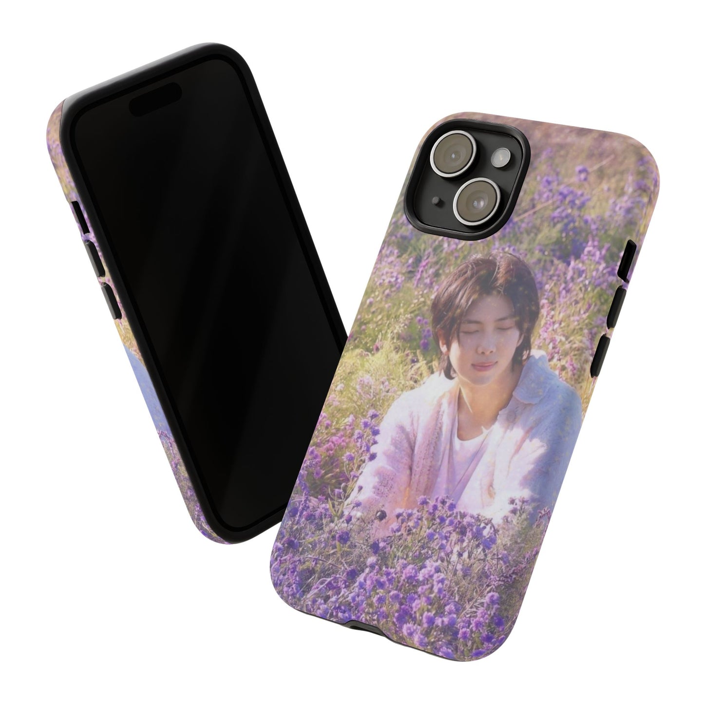 RM Floral Lavender Photo Phone Case