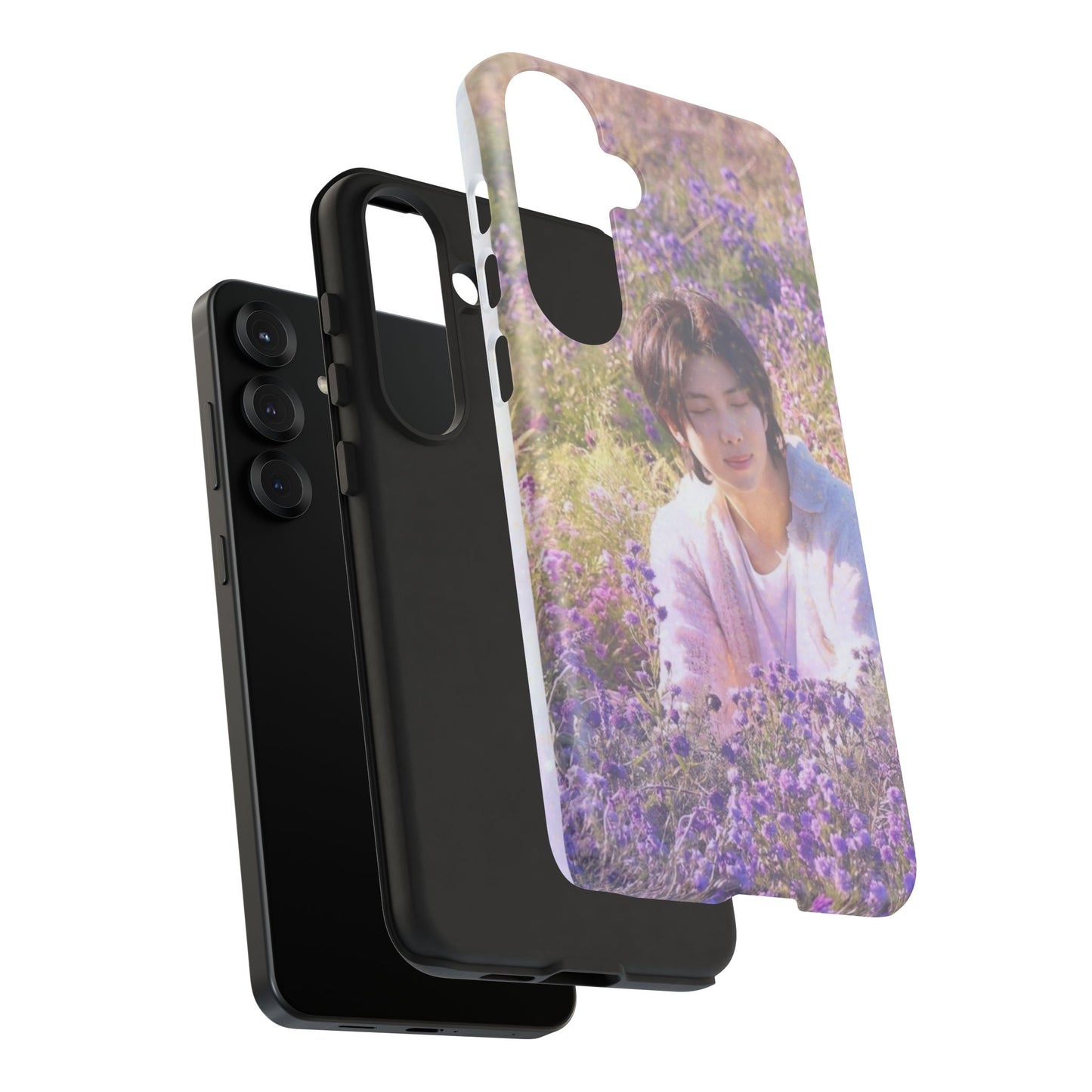 RM Floral Lavender Photo Phone Case