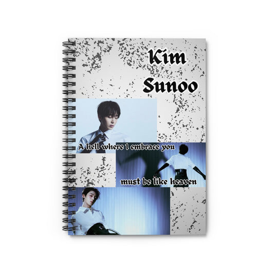 Kim Sunoo Spiral Notebook - Ruled Lined Journal for Fans
