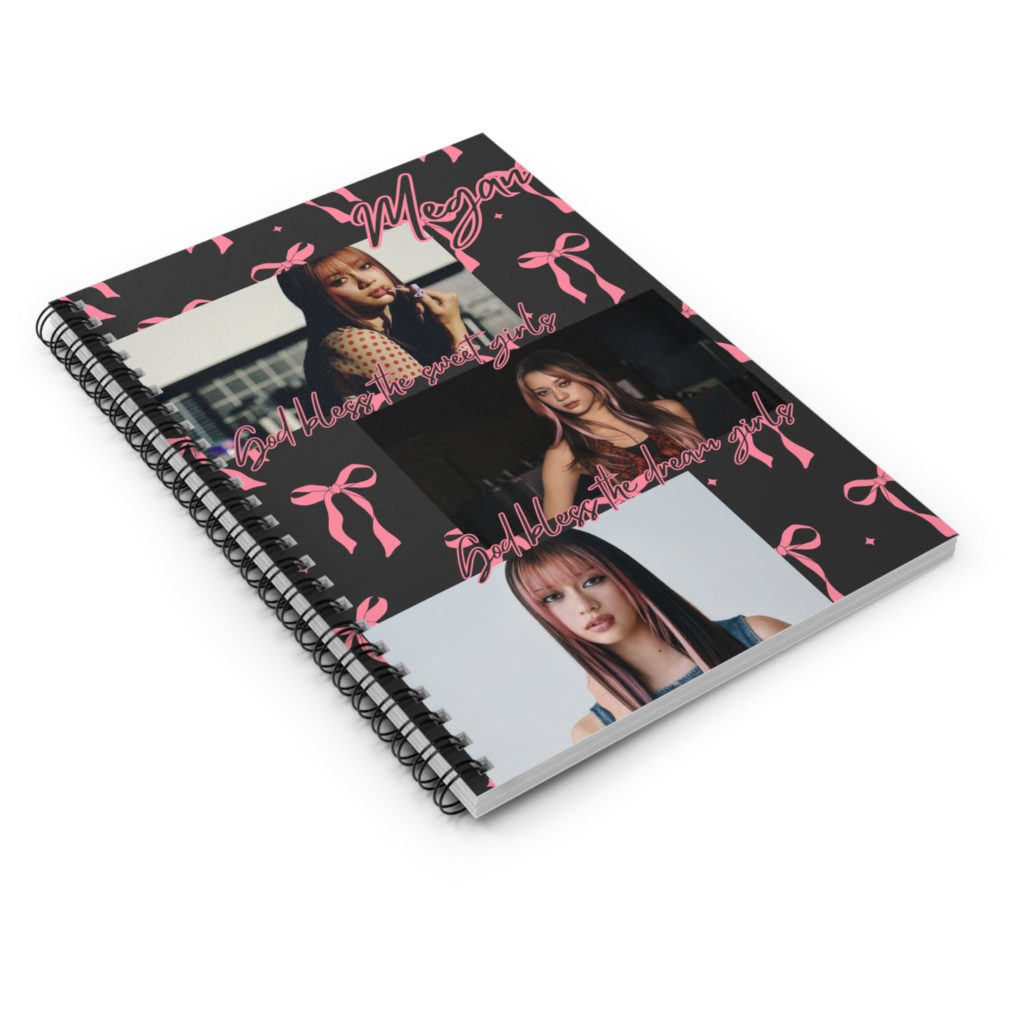 Megan Spiral Notebook — Ruled Spiral Journal