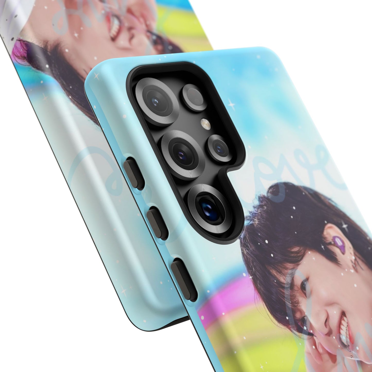 Jungkook Phone Case - Love Rainbow Kpop Design