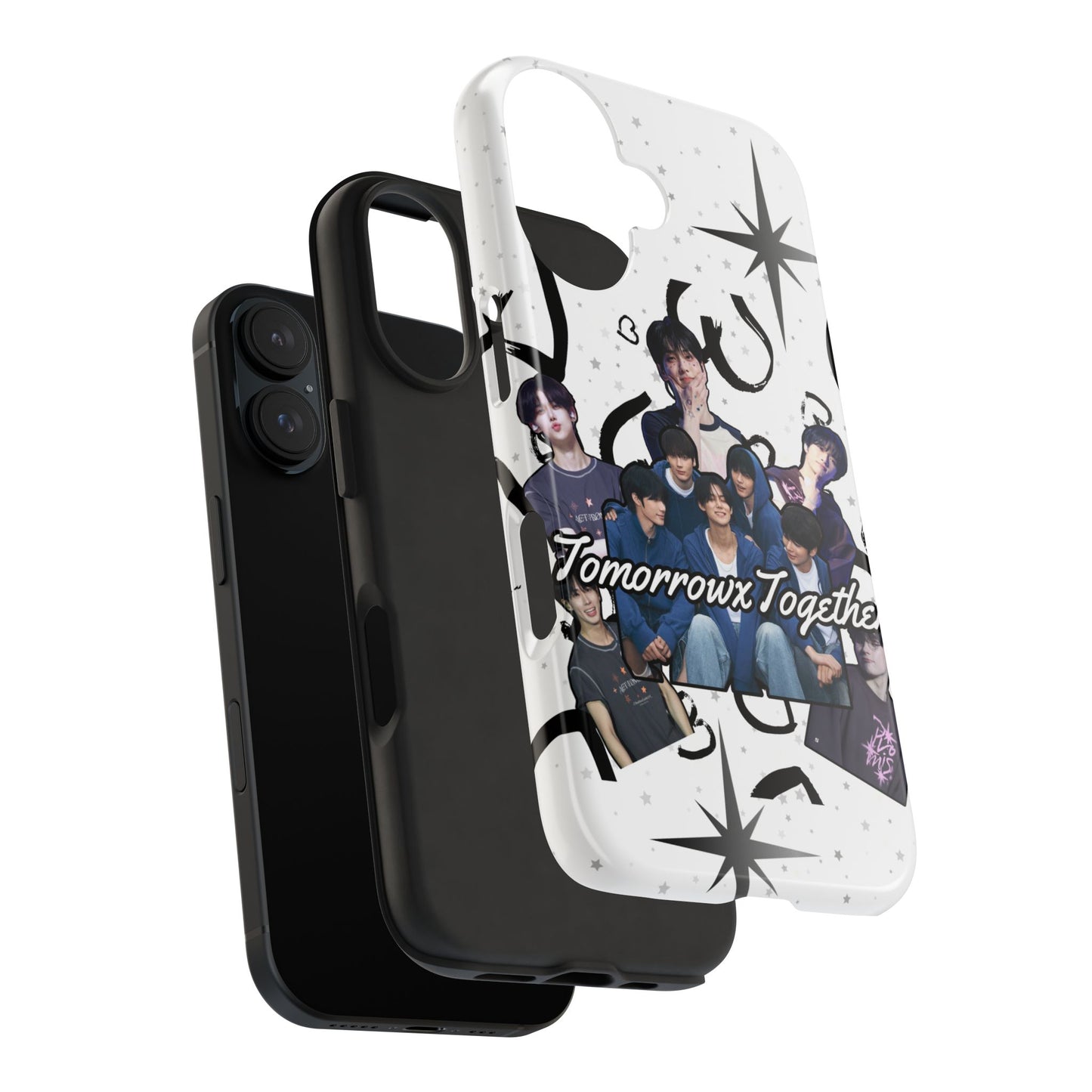 Tomorrow X Together Tough Phone Case - Trendy K-Pop Protector, Perfect Gift for Fans, Holiday Essentials, Customized Protection