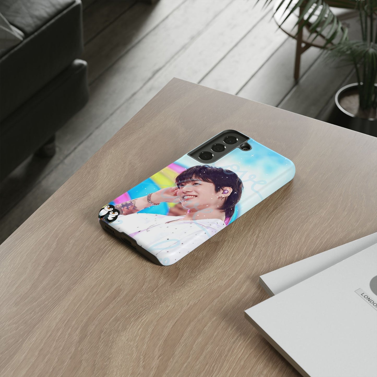 Jungkook Phone Case - Love Rainbow Kpop Design