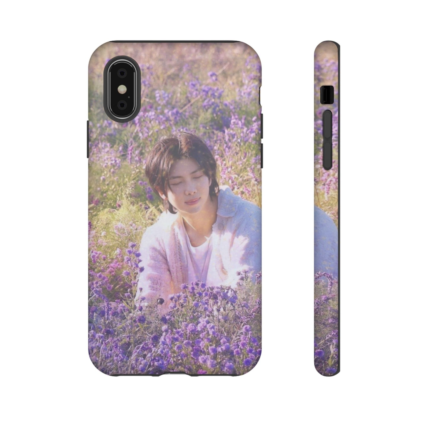 RM Floral Lavender Photo Phone Case