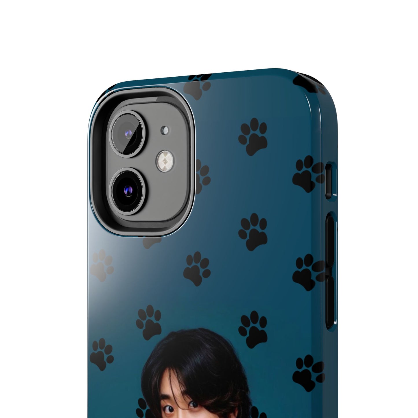 Han Jisung Paw Pattern Tough Phone Case — Photo Graphic Design