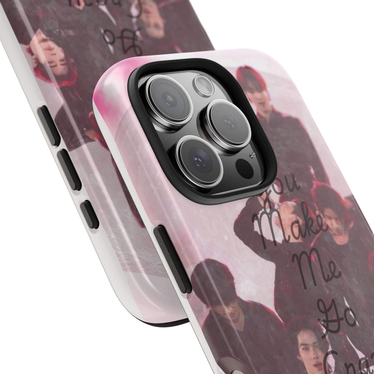 Enhypen Stylish Phone Case - You Make Me Go Crazy Over You, Durable Protection, Trendy Accessory, Gift for Friends