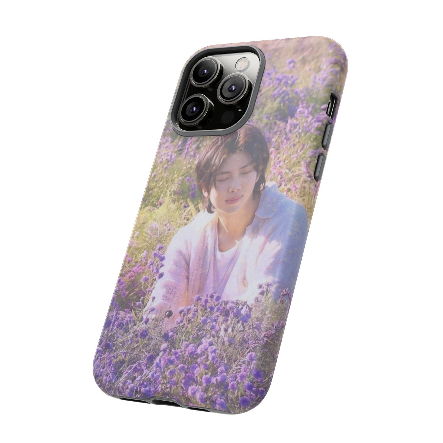 RM Floral Lavender Photo Phone Case