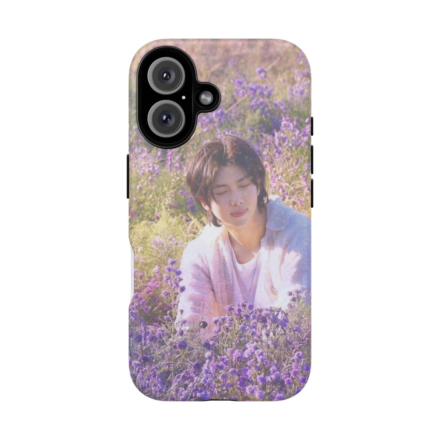 RM Floral Lavender Photo Phone Case