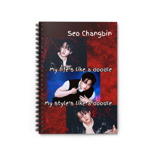 Changbin Spiral Notebook - Ruled Line