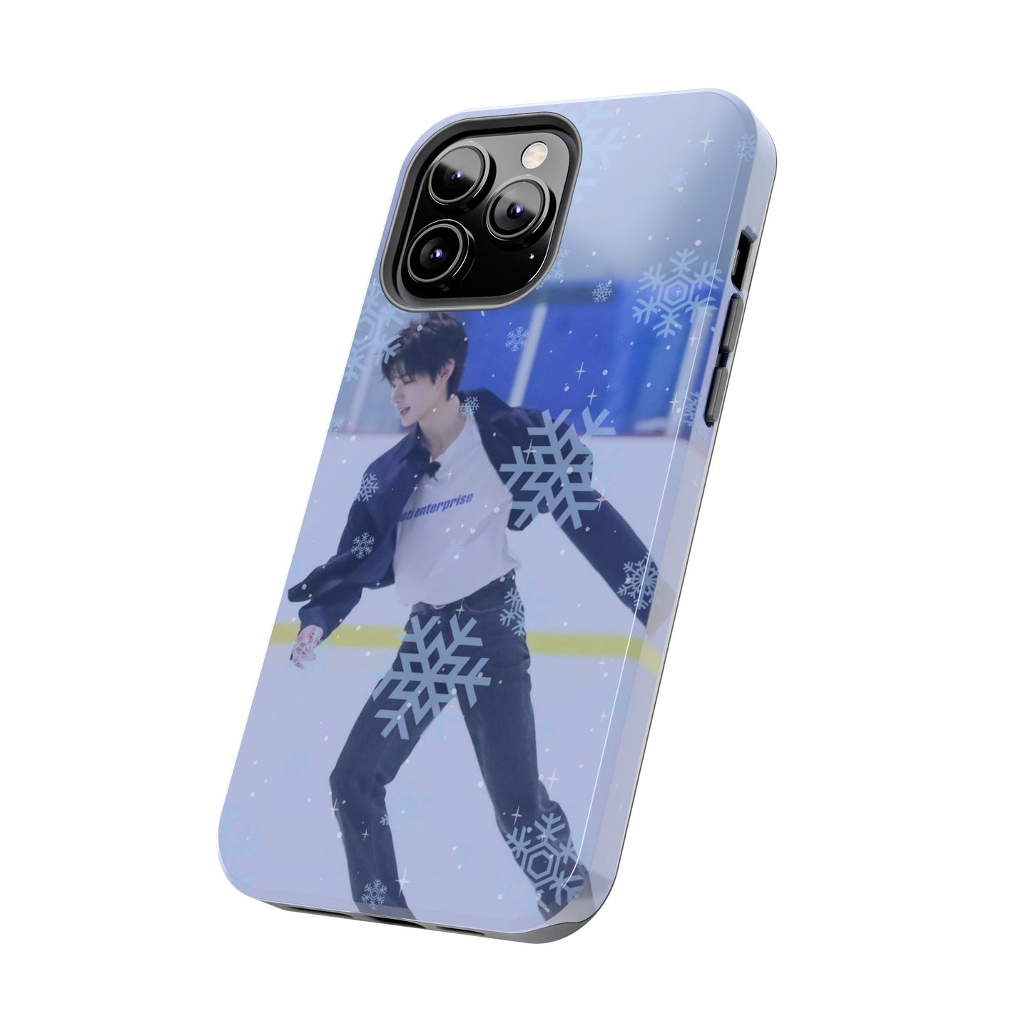 Ice Prince Tough Phone Case, Stylish Phone Protector, Winter Sports Accessory, Unique Gift for Skaters, Durable Phone Shell