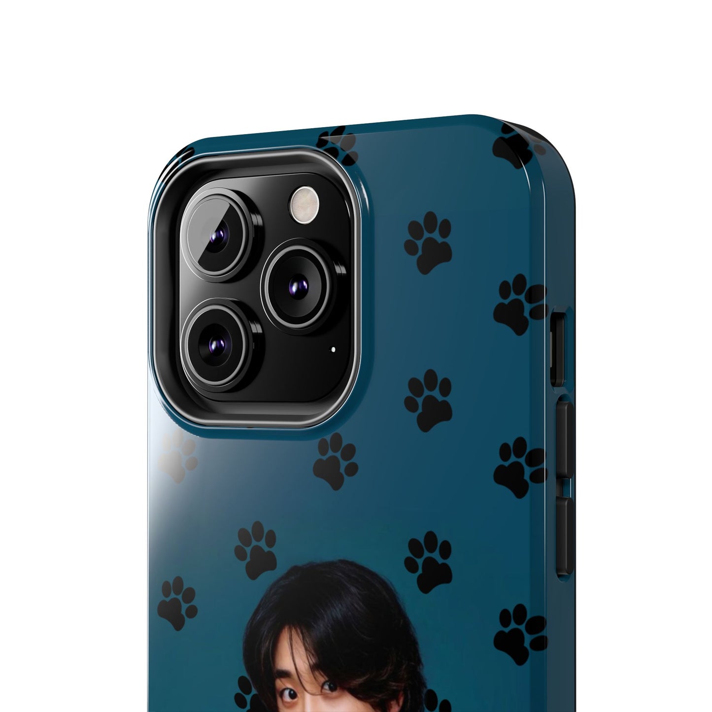 Han Jisung Paw Pattern Tough Phone Case — Photo Graphic Design