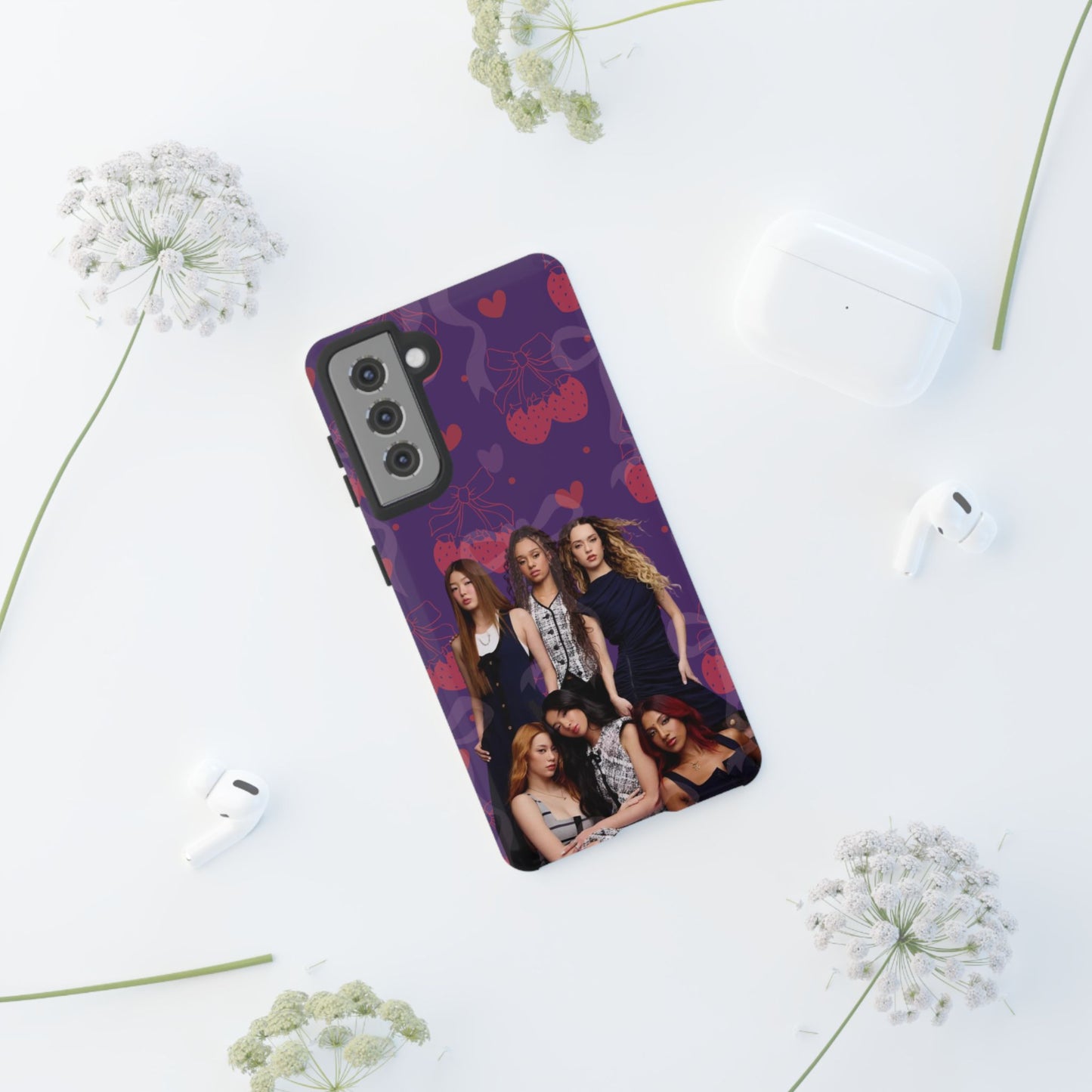 Katseye Tough Phone Case —KPop Girl Group Design