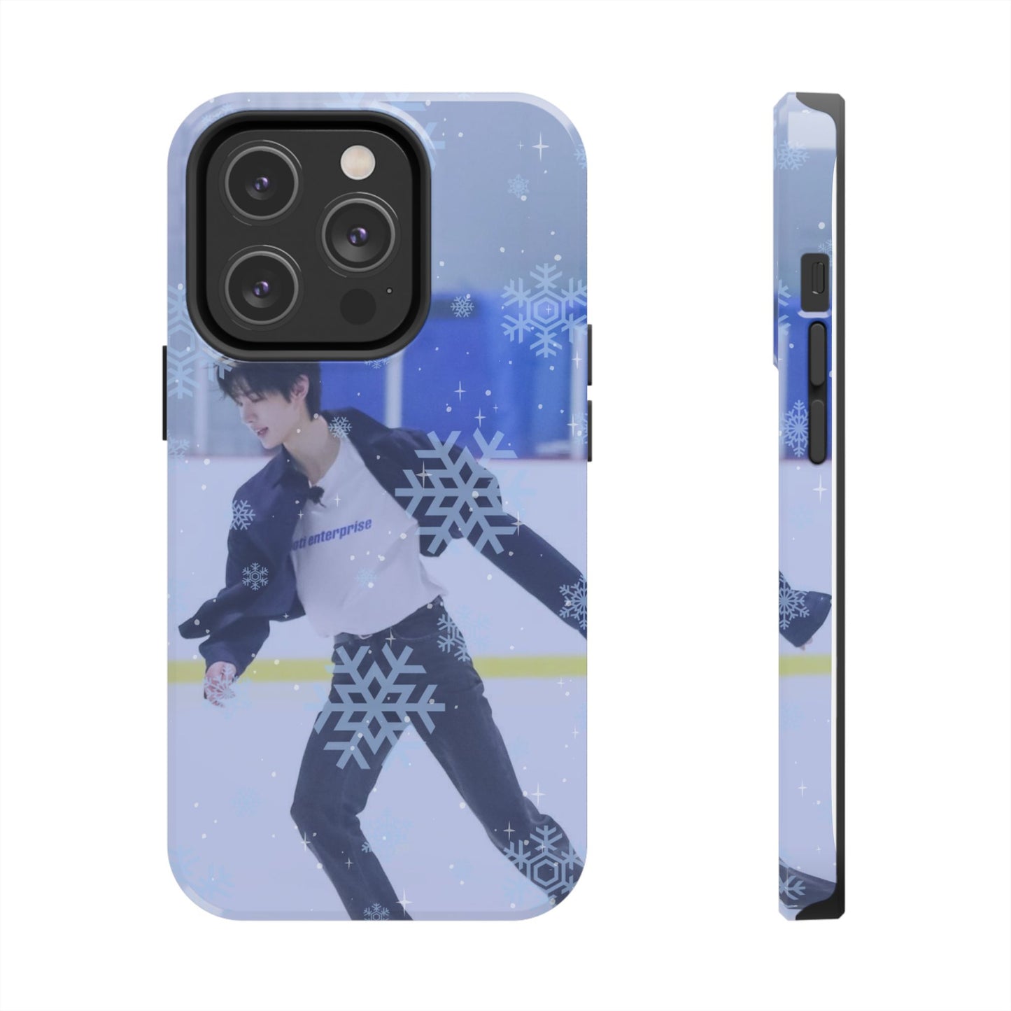 Ice Prince Tough Phone Case, Stylish Phone Protector, Winter Sports Accessory, Unique Gift for Skaters, Durable Phone Shell