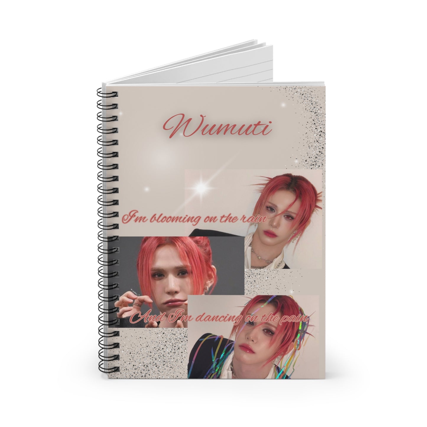 Wumuti Notebook - Spiral Ruled Journal