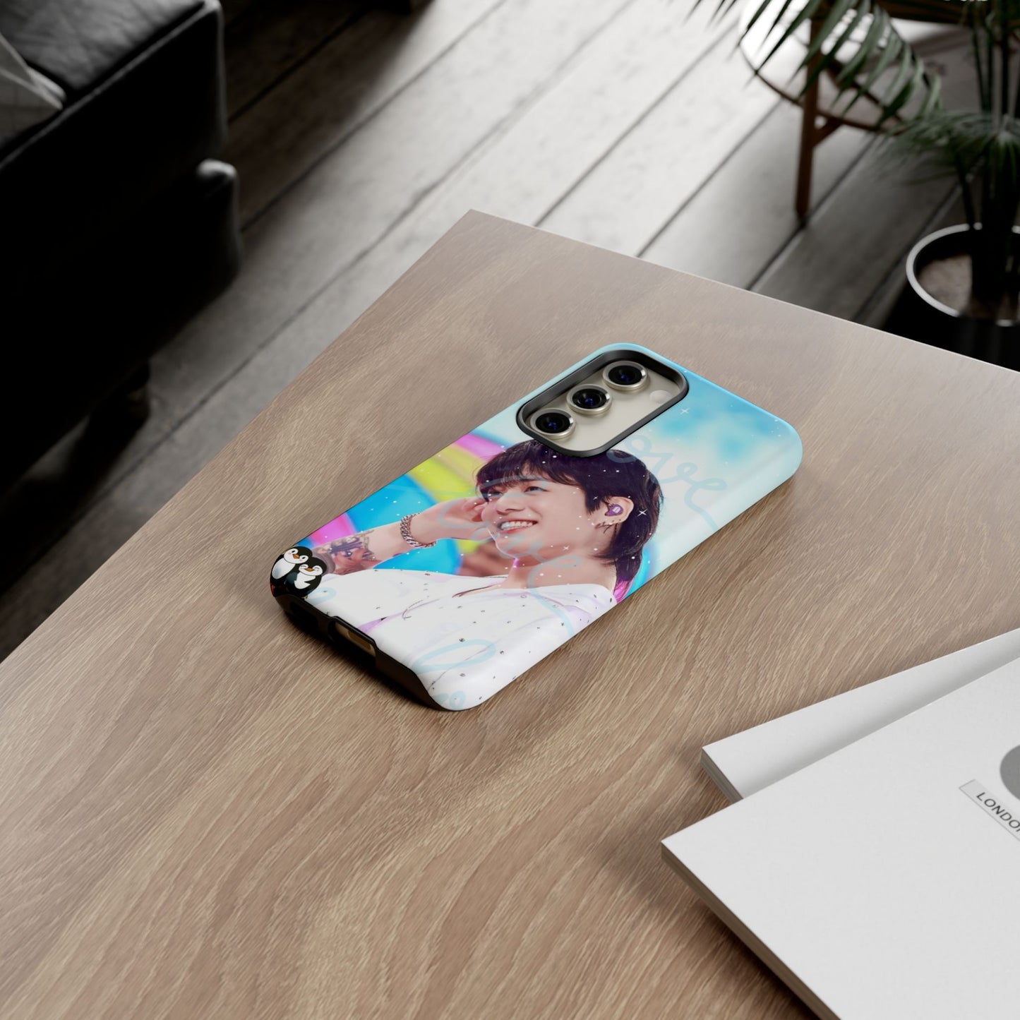 Jungkook Phone Case - Love Rainbow Kpop Design