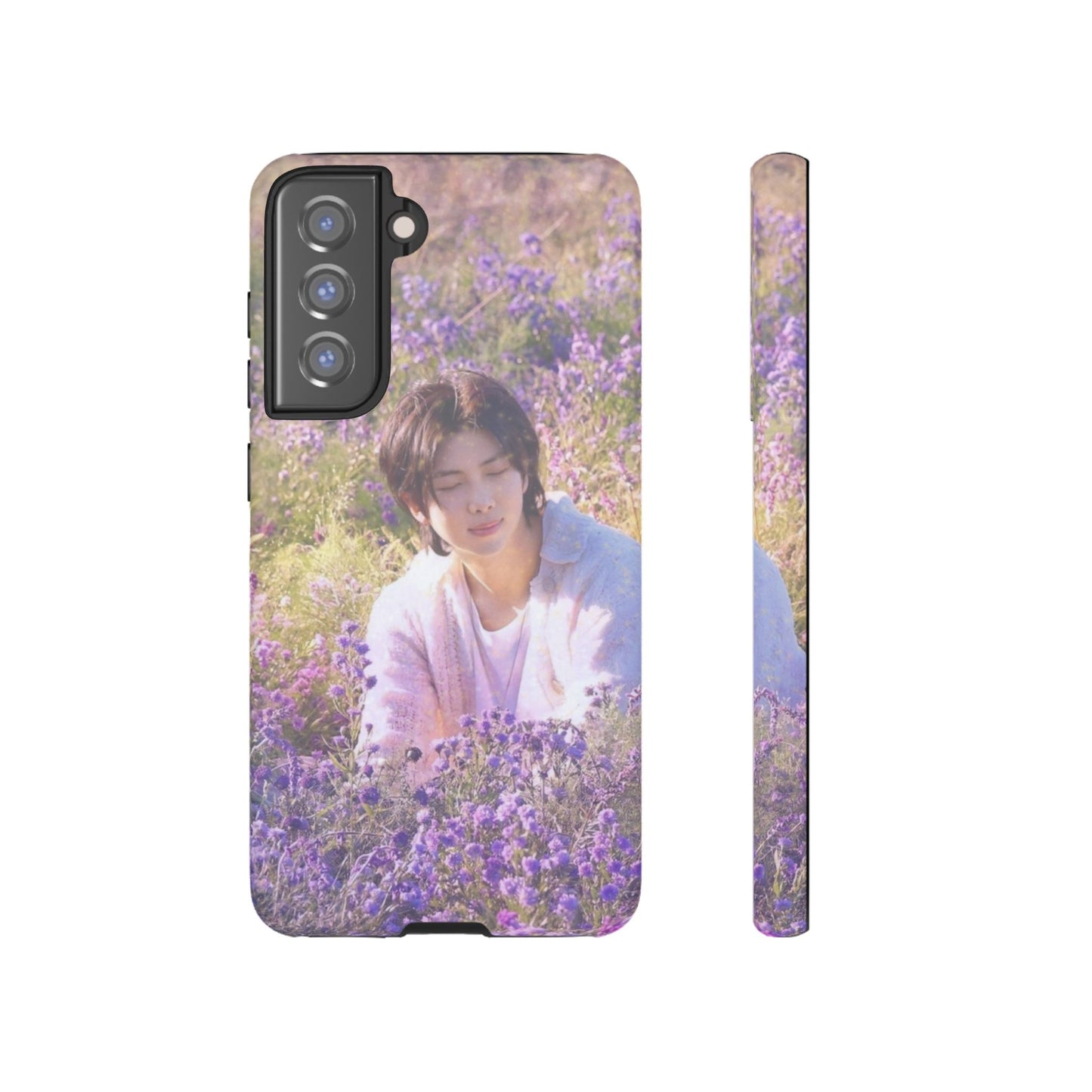 RM Floral Lavender Photo Phone Case