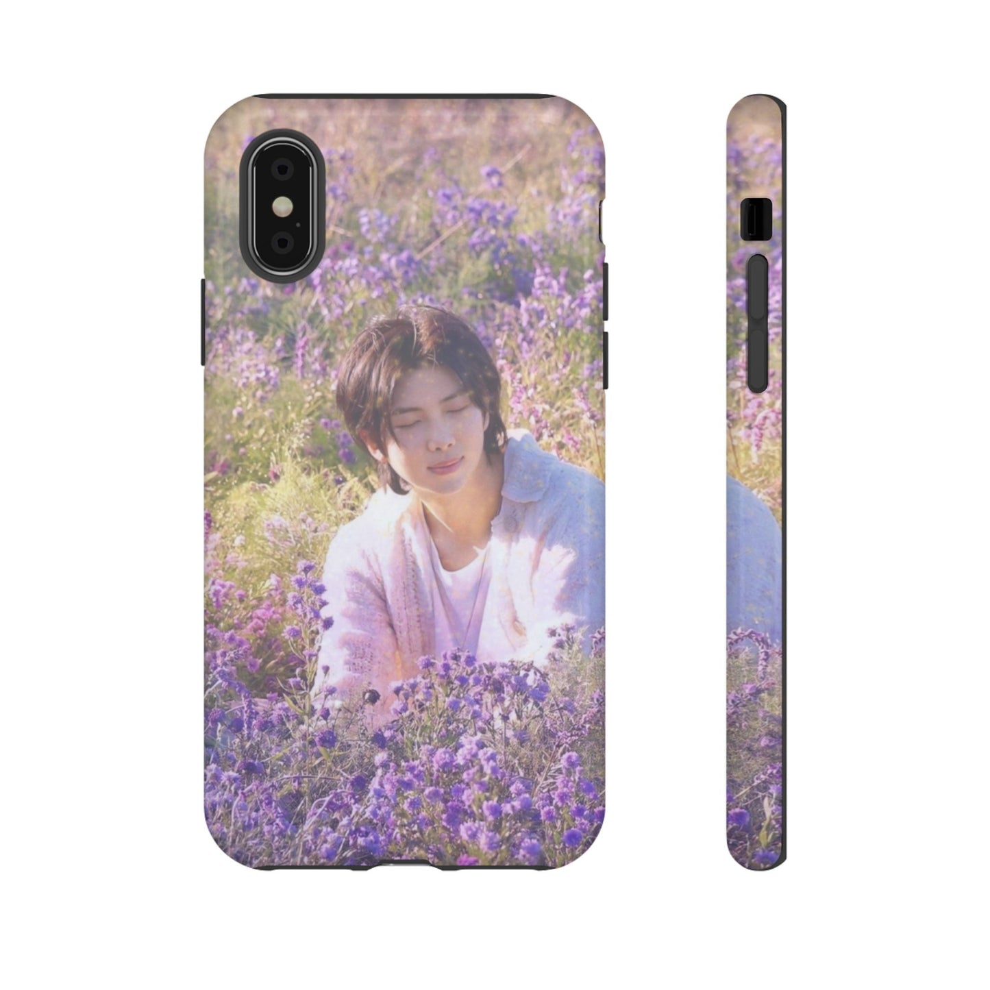 RM Floral Lavender Photo Phone Case