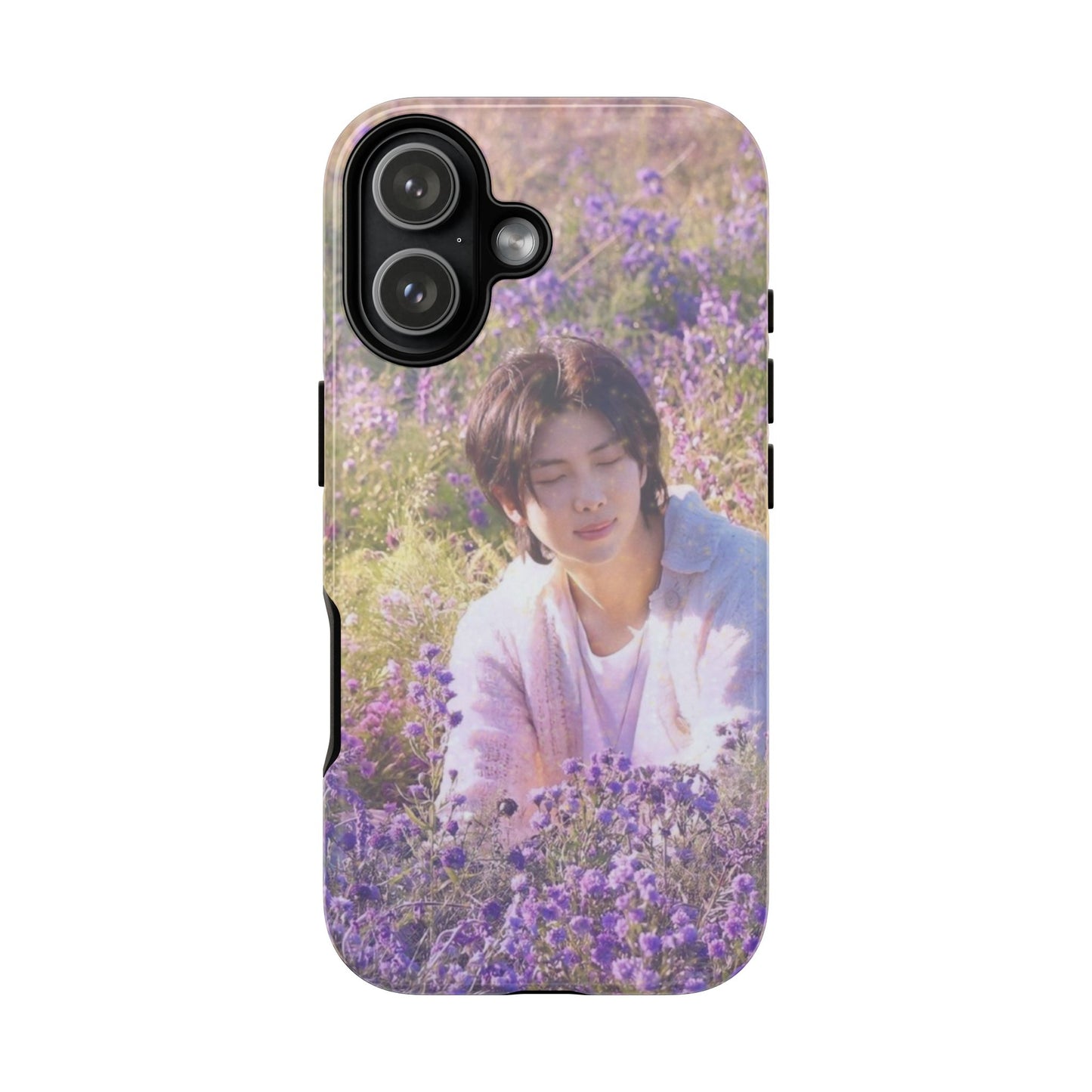 RM Floral Lavender Photo Phone Case