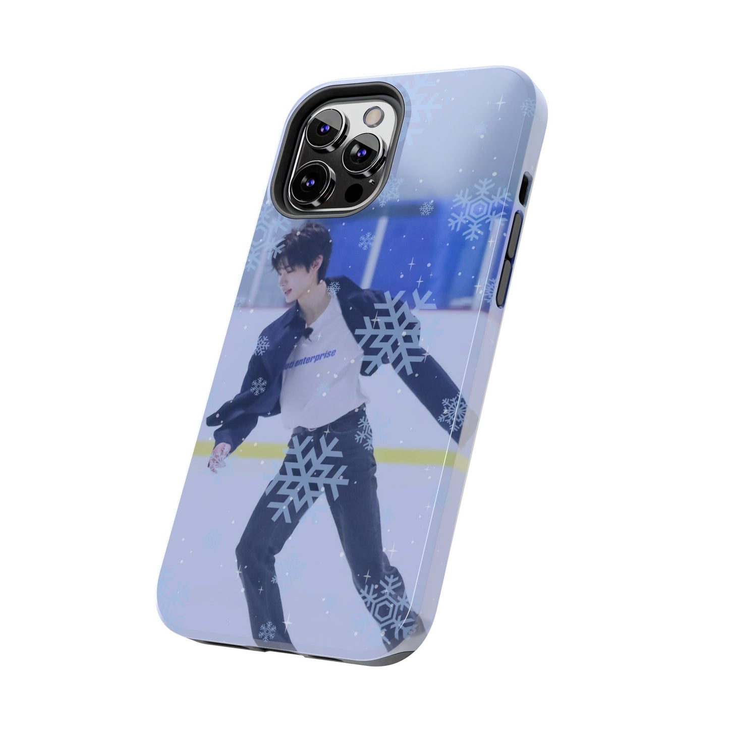 Ice Prince Tough Phone Case, Stylish Phone Protector, Winter Sports Accessory, Unique Gift for Skaters, Durable Phone Shell