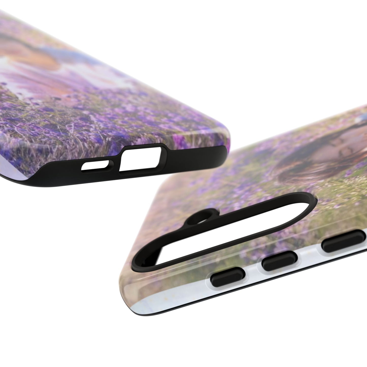 RM Floral Lavender Photo Phone Case