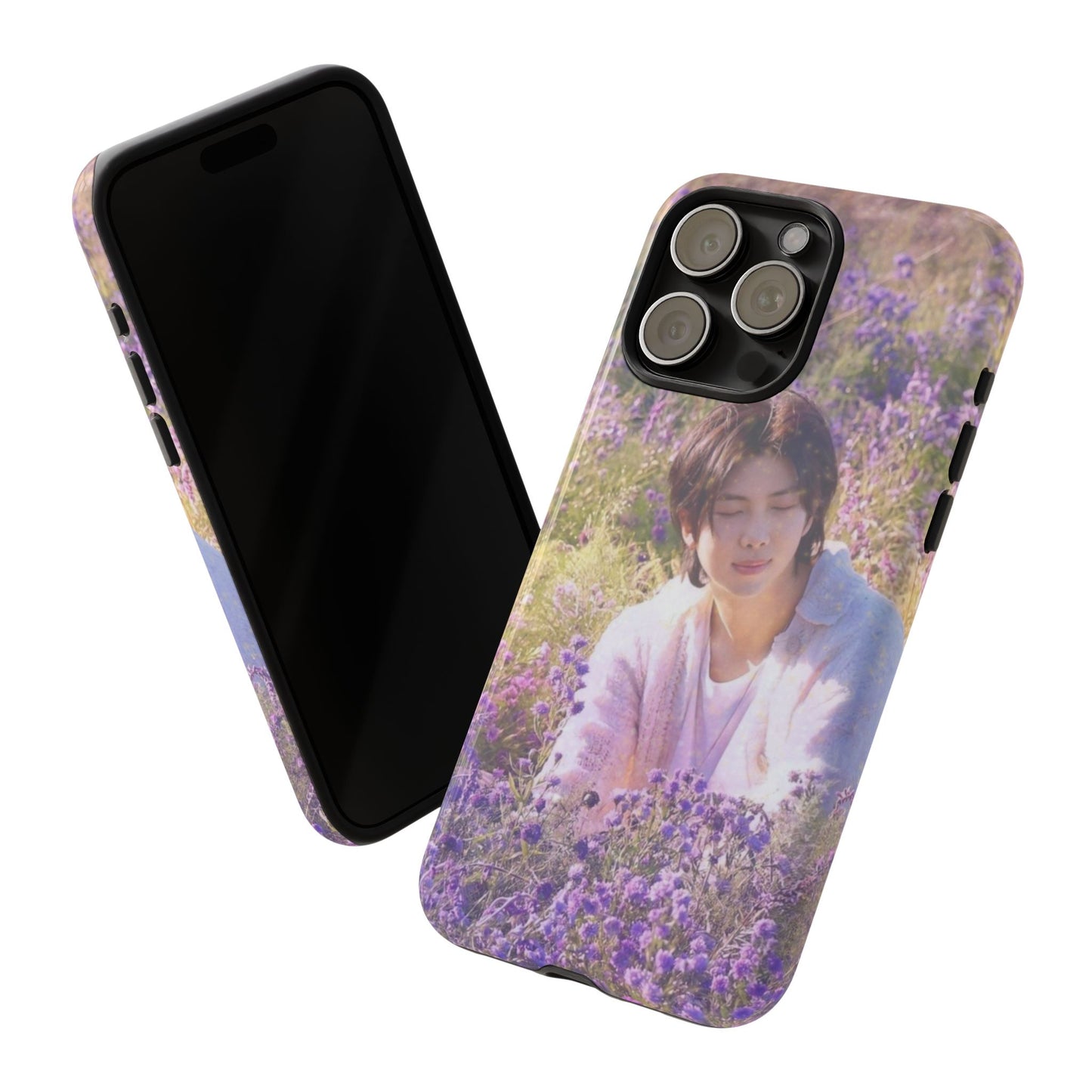 RM Floral Lavender Photo Phone Case