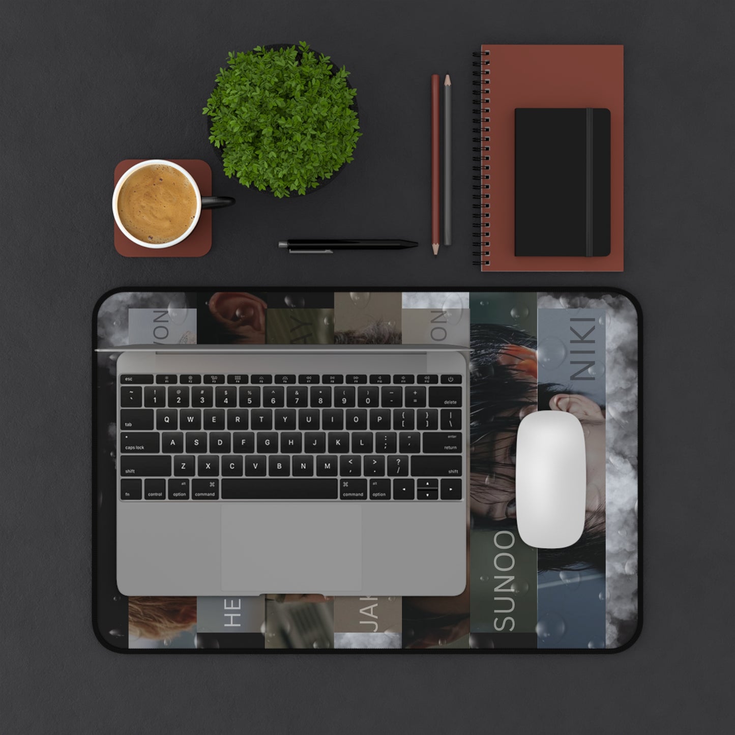 Enhypen OT7 Desk Mat | Gaming Mousepad