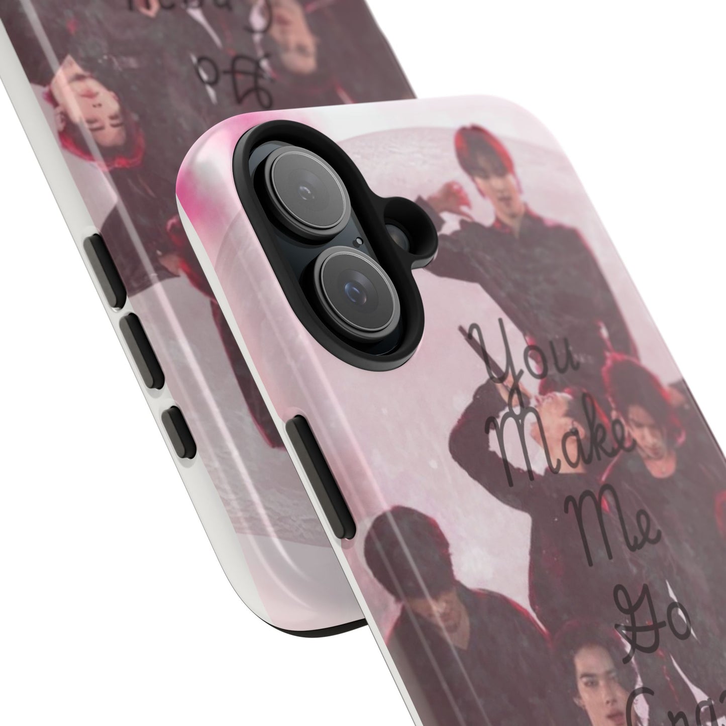 Enhypen Stylish Phone Case - You Make Me Go Crazy Over You, Durable Protection, Trendy Accessory, Gift for Friends