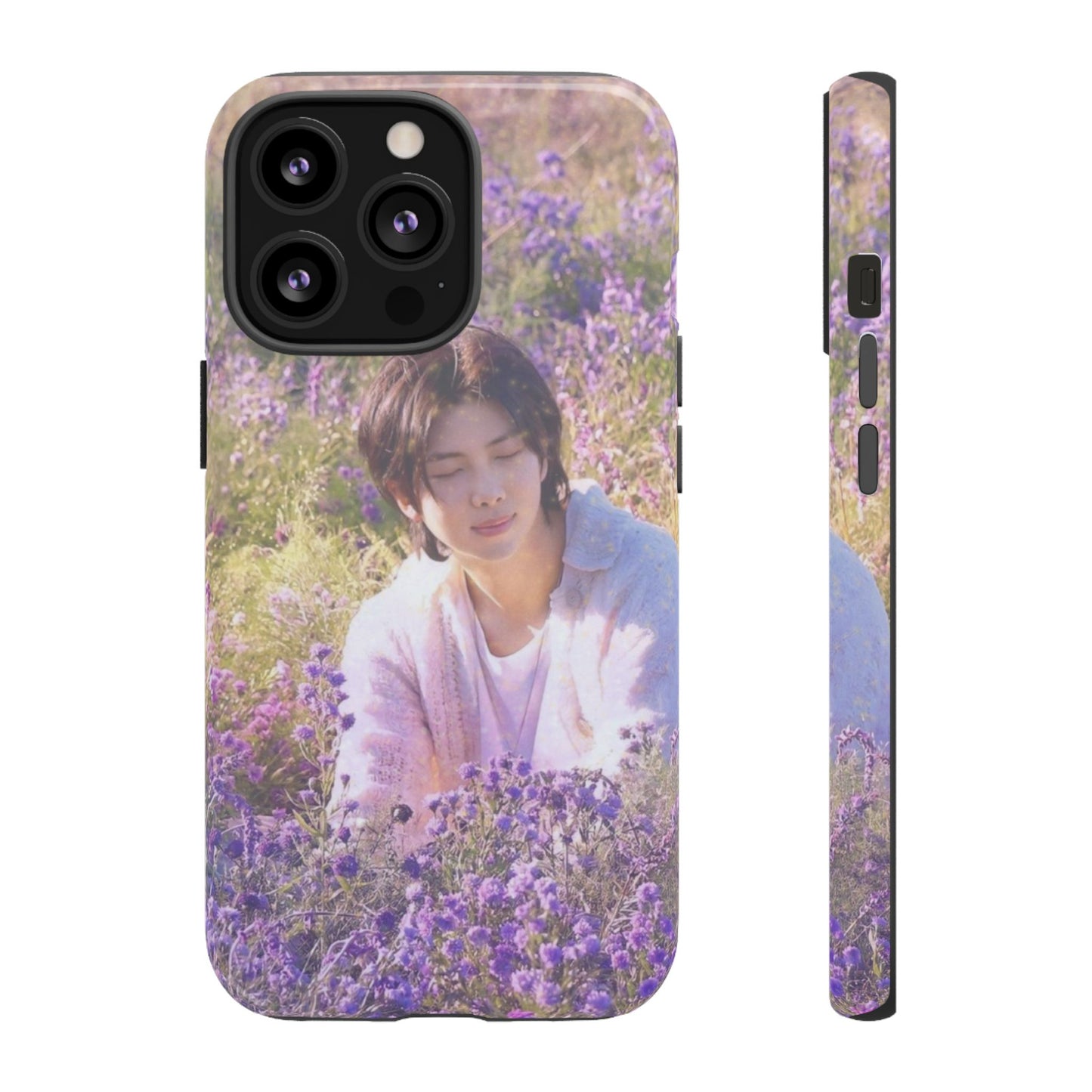 RM Floral Lavender Photo Phone Case
