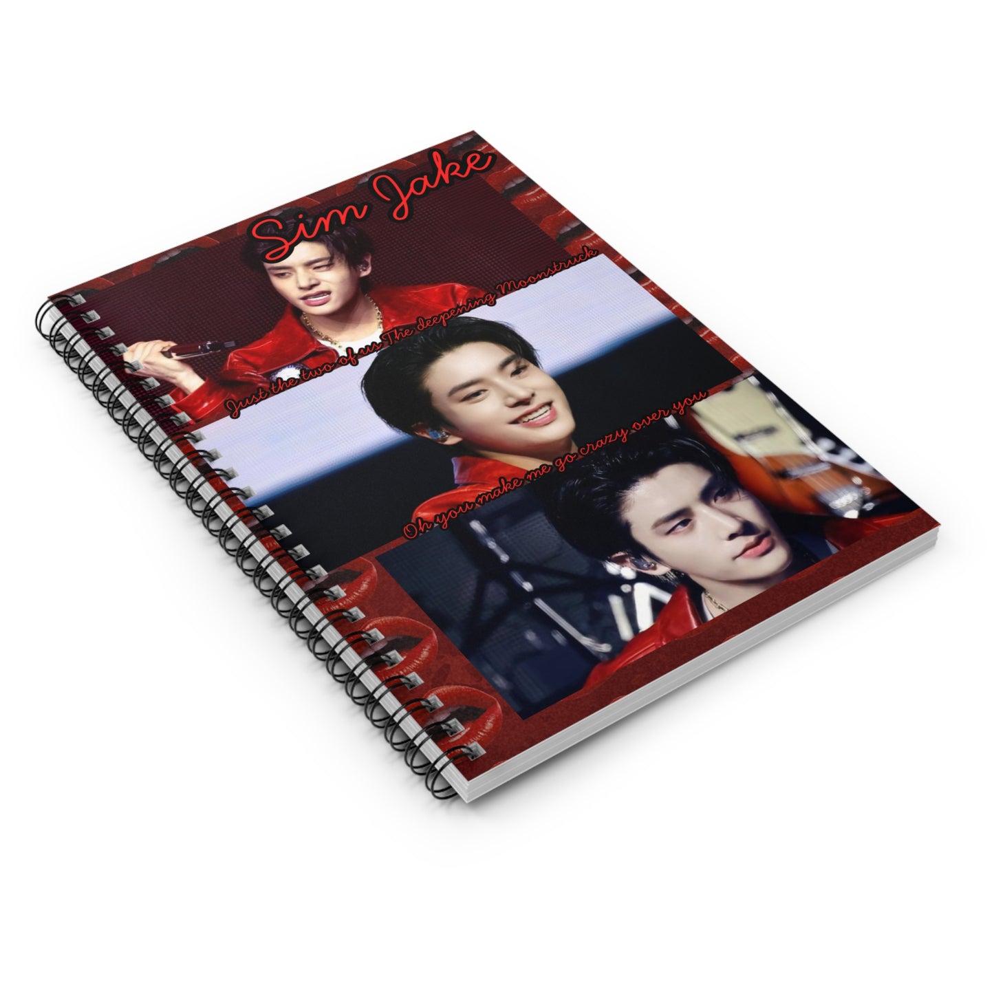 Jake Spiral Notebook — "Moonstruck" Journal