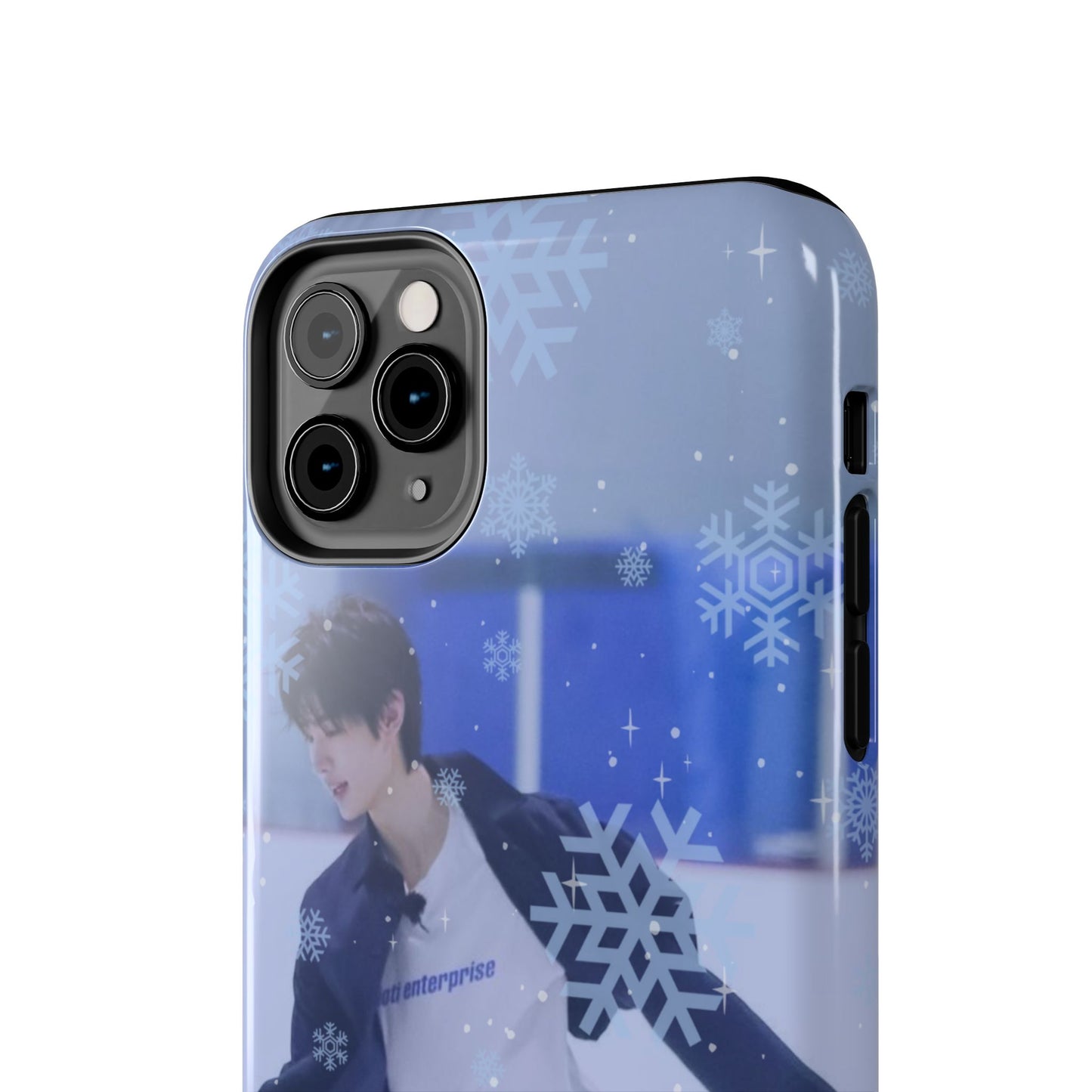 Ice Prince Tough Phone Case, Stylish Phone Protector, Winter Sports Accessory, Unique Gift for Skaters, Durable Phone Shell