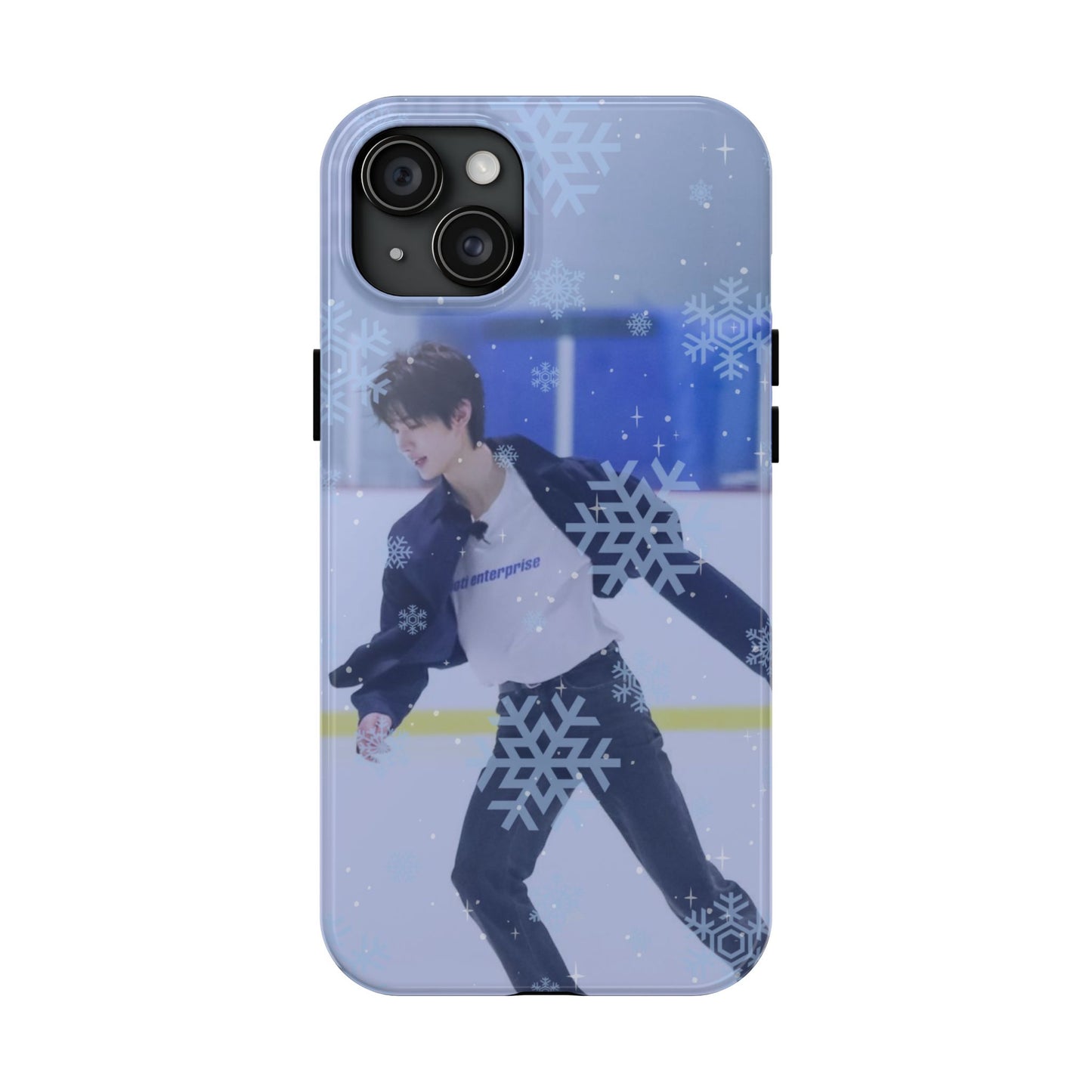 Ice Prince Tough Phone Case, Stylish Phone Protector, Winter Sports Accessory, Unique Gift for Skaters, Durable Phone Shell