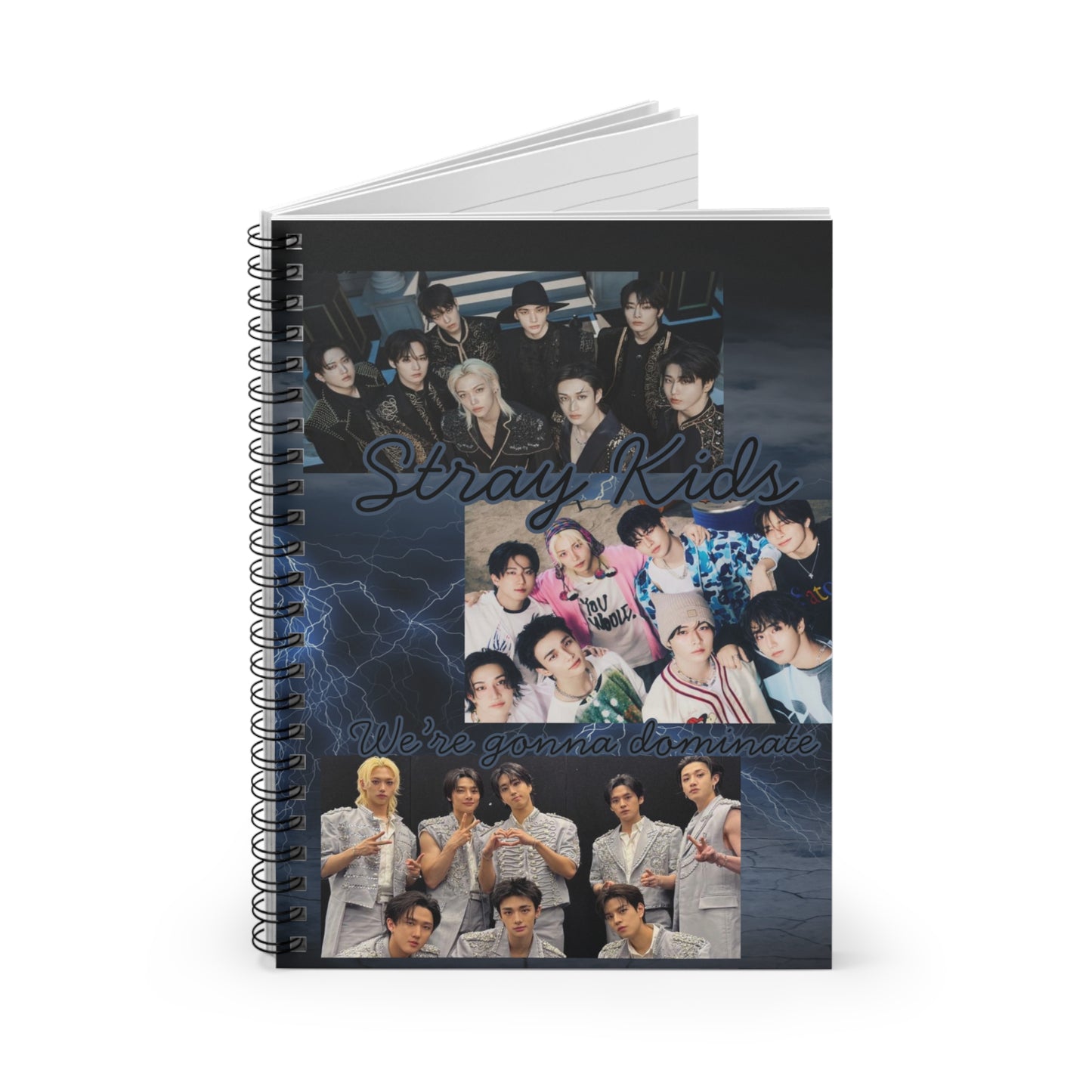 Stray Kids Spiral Notebook — Lined Journal for Fans