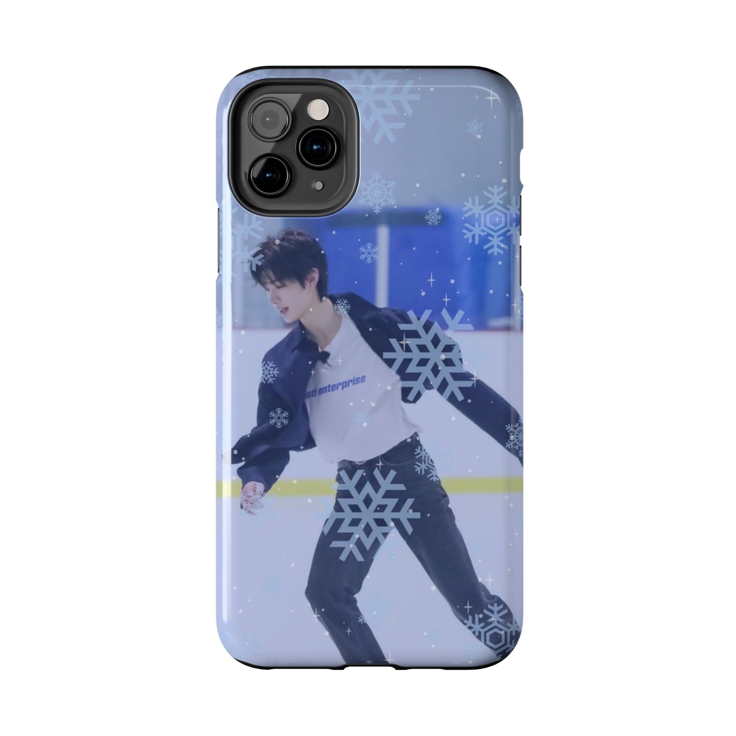 Ice Prince Tough Phone Case, Stylish Phone Protector, Winter Sports Accessory, Unique Gift for Skaters, Durable Phone Shell
