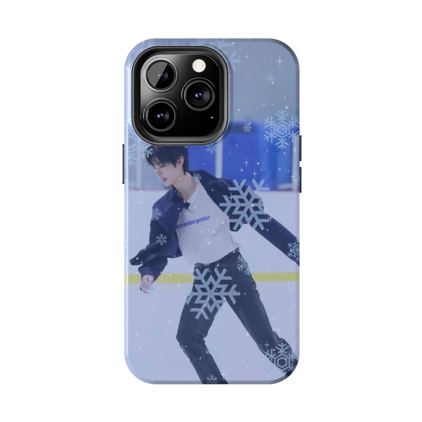 Ice Prince Tough Phone Case, Stylish Phone Protector, Winter Sports Accessory, Unique Gift for Skaters, Durable Phone Shell