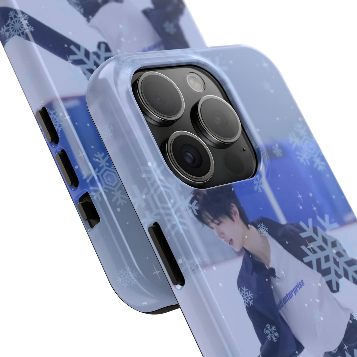 Ice Prince Tough Phone Case, Stylish Phone Protector, Winter Sports Accessory, Unique Gift for Skaters, Durable Phone Shell