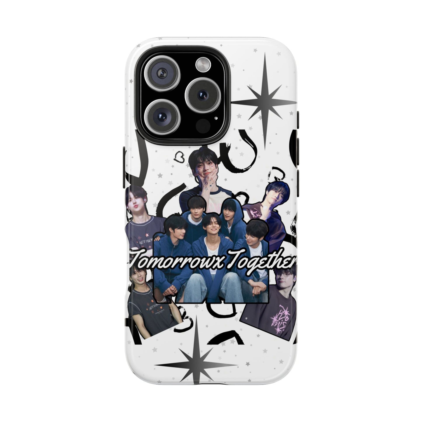 Tomorrow X Together Tough Phone Case - Trendy K-Pop Protector, Perfect Gift for Fans, Holiday Essentials, Customized Protection