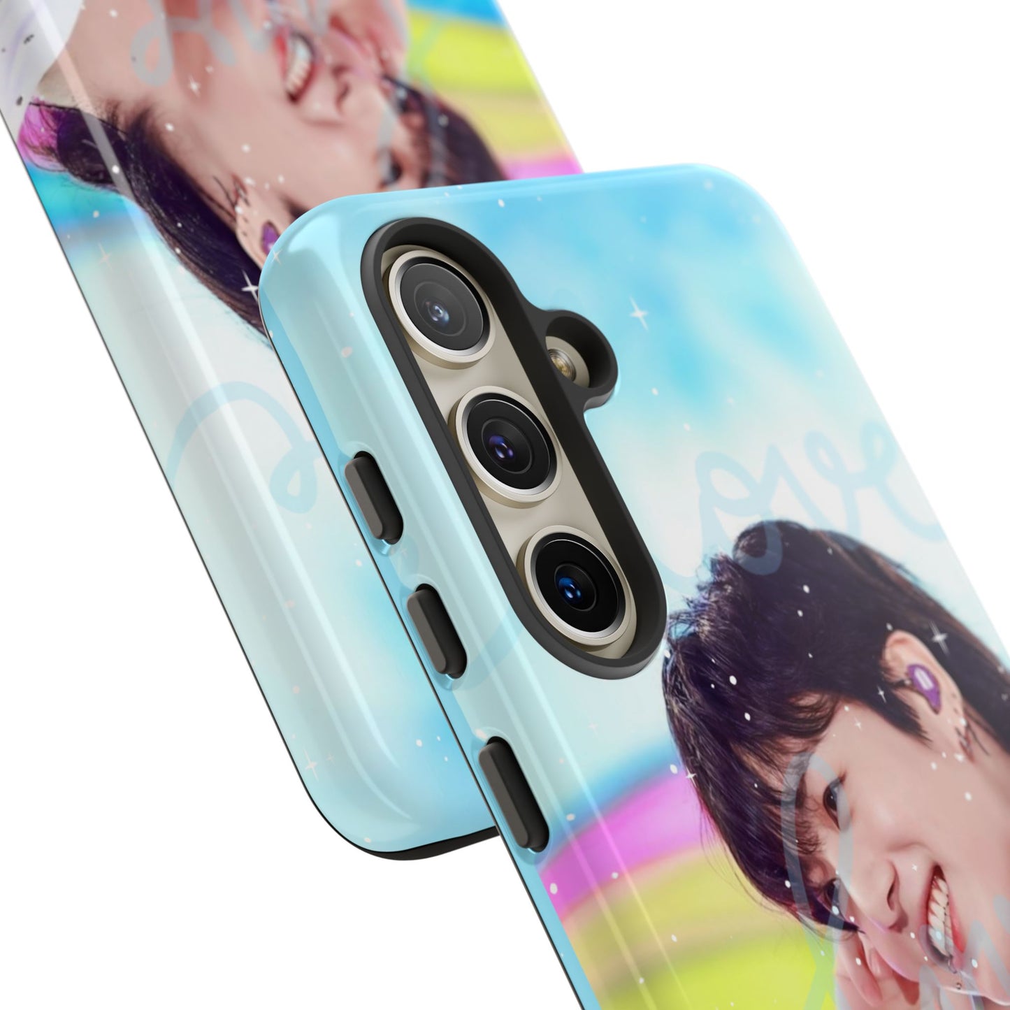 Jungkook Phone Case - Love Rainbow Kpop Design