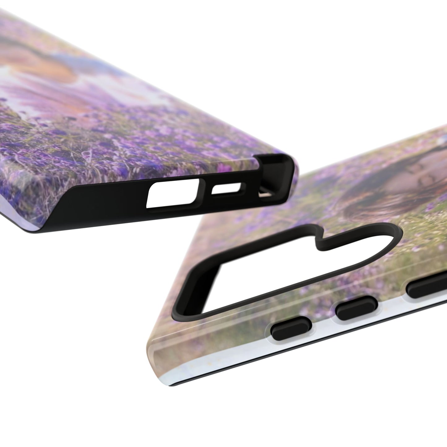 RM Floral Lavender Photo Phone Case