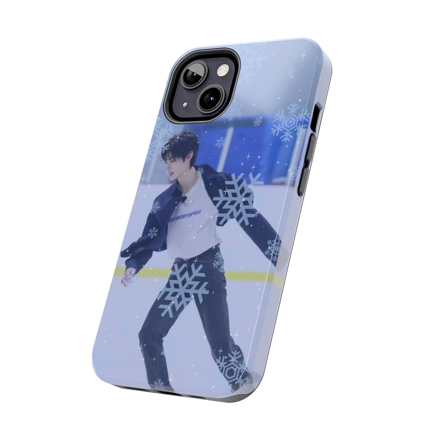 Ice Prince Tough Phone Case, Stylish Phone Protector, Winter Sports Accessory, Unique Gift for Skaters, Durable Phone Shell