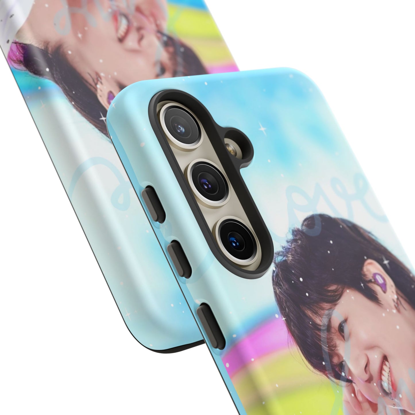 Jungkook Phone Case - Love Rainbow Kpop Design