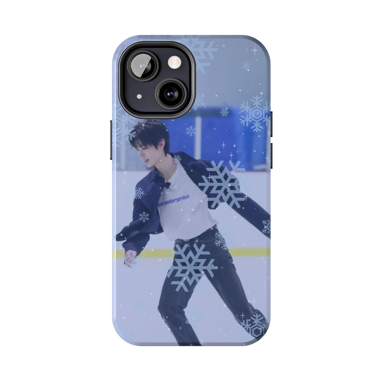 Ice Prince Tough Phone Case, Stylish Phone Protector, Winter Sports Accessory, Unique Gift for Skaters, Durable Phone Shell