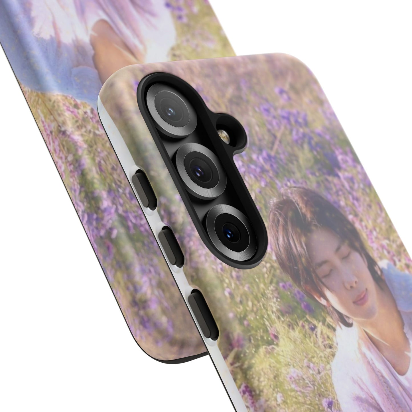 RM Floral Lavender Photo Phone Case